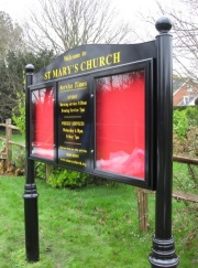 The Premium Range External Notice Boards